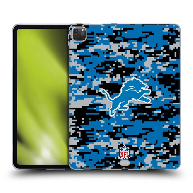 Official Nfl Detroit Lions Graphics Soft Gel Case For Apple Samsung Kindle