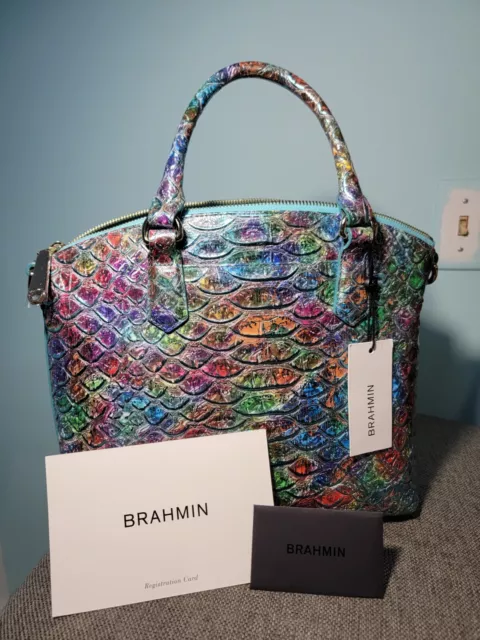 Brahmin Medium Frisky Montego Duxbury Satchel Shoulder Handbag NWT