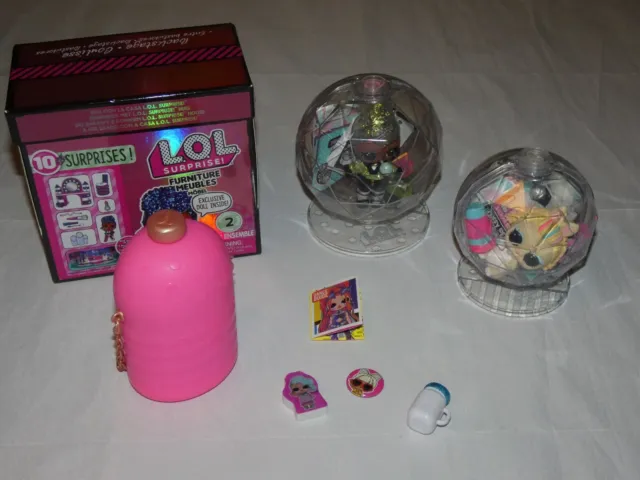 Lot Lol Surprises Giochi Preziosi 2 poupées, 2 animaux et accessoires