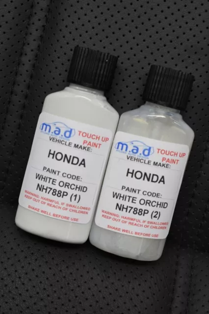 Ausbesserungslack Set Für Honda Weiß Orchidee Metallic NH788P-A 30ML Civic Hrv