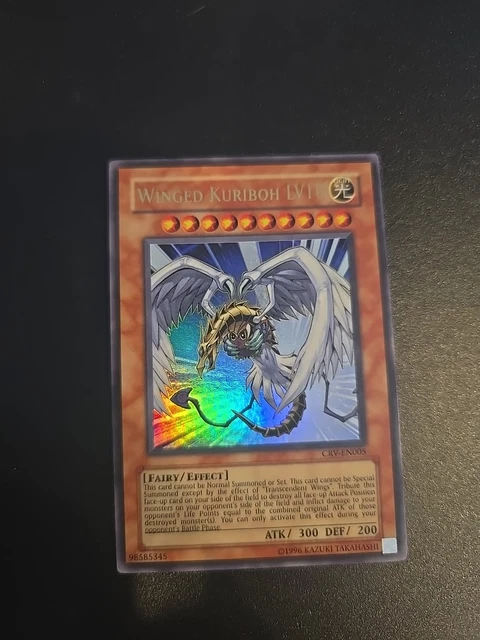 WINGED KURIBOH LV10 Ultimate Rare 1st CRV-EN005 PSA 8 NM-MT WINGED KURIBOH LV10 Ultimate Rare 1st CRV-EN005 PSA 8 NM-MT