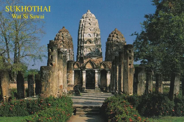 Post Card - Thailand / Sukhothai - Wat Si Sawai Historical Park (31)