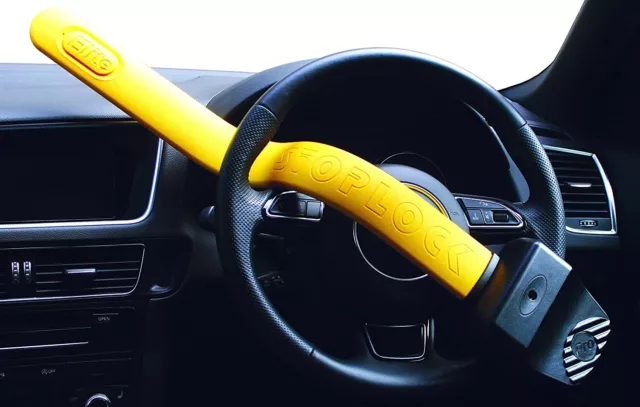 Stoplock Pro Elite Auto & Van gelb Diebstahlsicherung Hochsicherheit Lenkradschloss 2