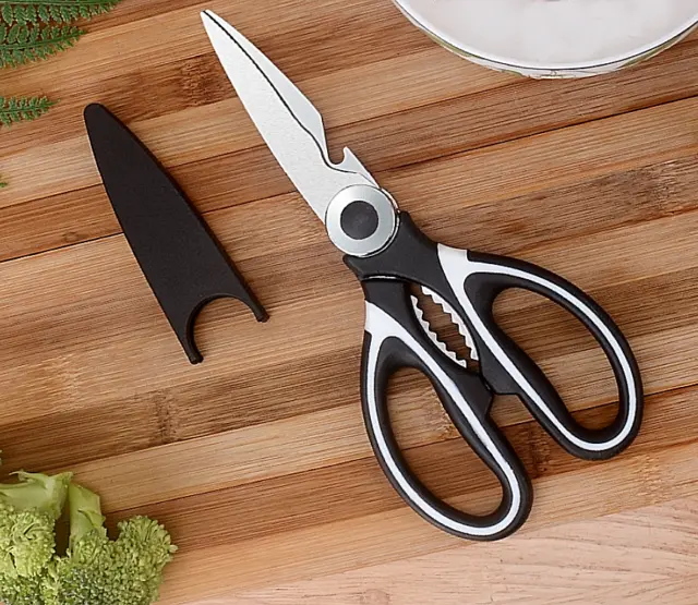 Stainless Steel Kitchen Scissors Set Multi Purpose Heavy Duty Household Shears