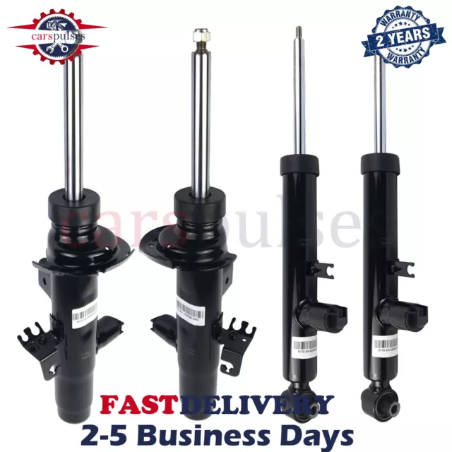 4X Front Rear Shock Absorbers Struts w/ Electric For BMW F30 320i 328i 335i 2WD