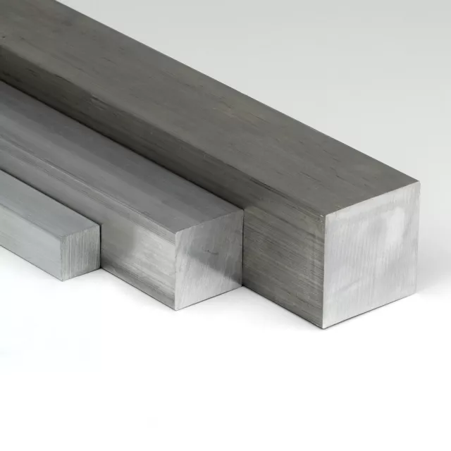 Aluminium Vierkant 120x120mm Länge wählbar 4-kant Stange Alu 2007 Block