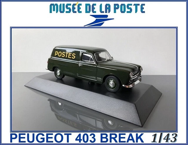 Peugeot 403 Break (1962) "La Poste" Uh/Norev Presse 1/43