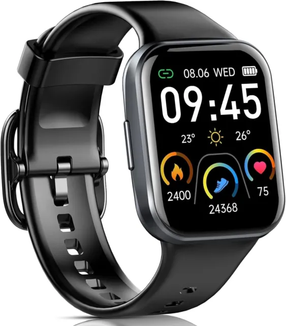 Smartwatch, Orologio Fitness Uomo Donna 1.69'' HD Smart Watch, 25 Sportive Activ
