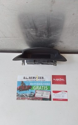 Cid SCHERMO MONITOR DISPLAY CONSOLE MODULO UNITA LCD CID RENAULT CLIO 3 