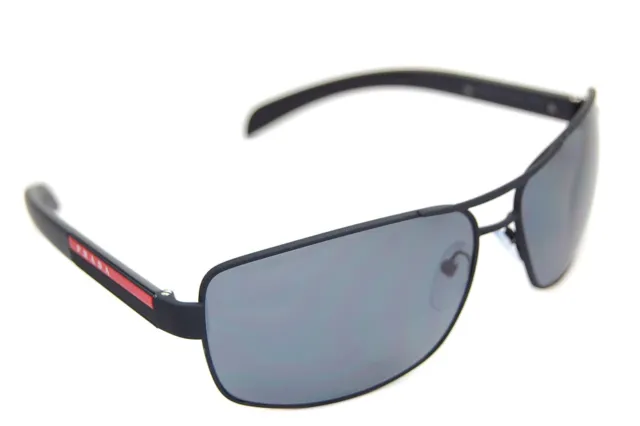 Prada Linea Rossa Brown Gradient Rectangular Men's Sunglasses PS 54IS  5AV6S1 65 679420310251 - Sunglasses, Lifestyle - Jomashop