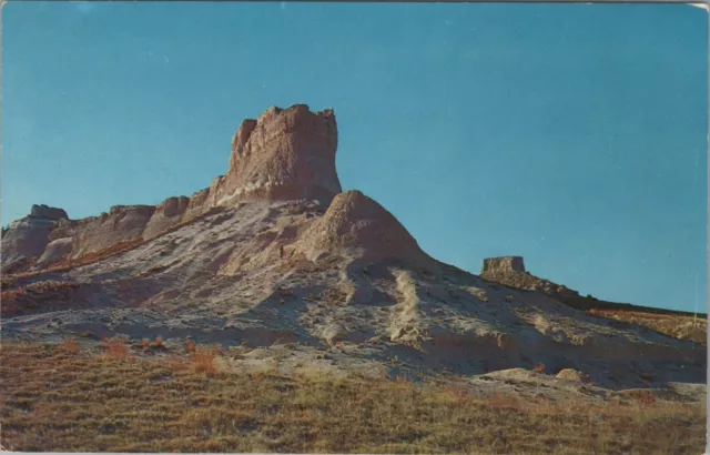 Sioux Look-Out Rock Famed Indian Lookout Point Nebraska Chrome Vintage Post Card