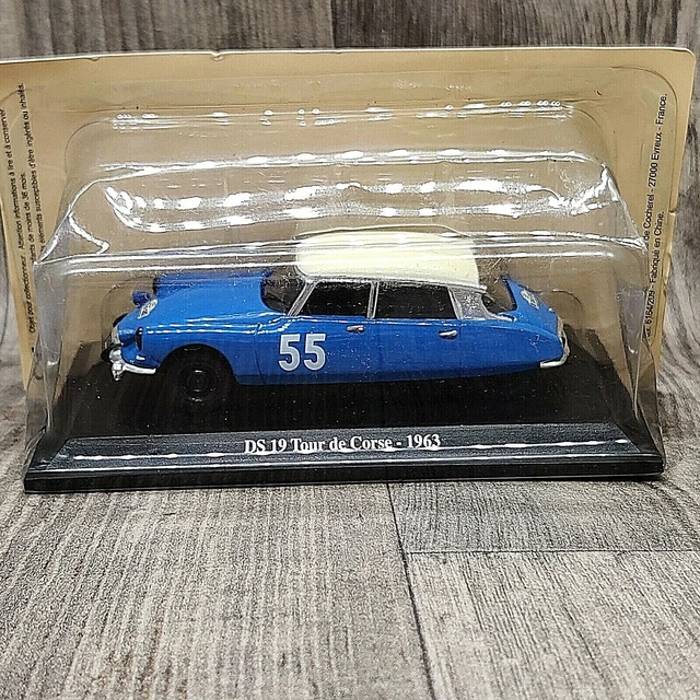Voiture Citroen  Ds 19 Tour De Corse 1963  Uh Pour Atlas 1:43 Neuf Boite