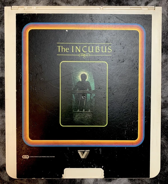 VESTRON VIDEO THE Incubus Horror CED disque de film RCA son 1982 EUR 9 ...