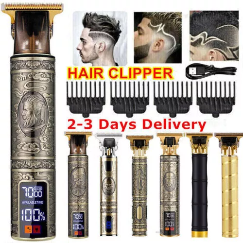 Professional Hair Clippers Trimmer Shaving Machine Beard Cutting Cordless Barber