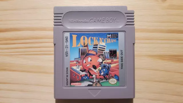 Lock N´ Chase + Hülle - Nintendo Gameboy Classic Spiel - Data East - USA #1