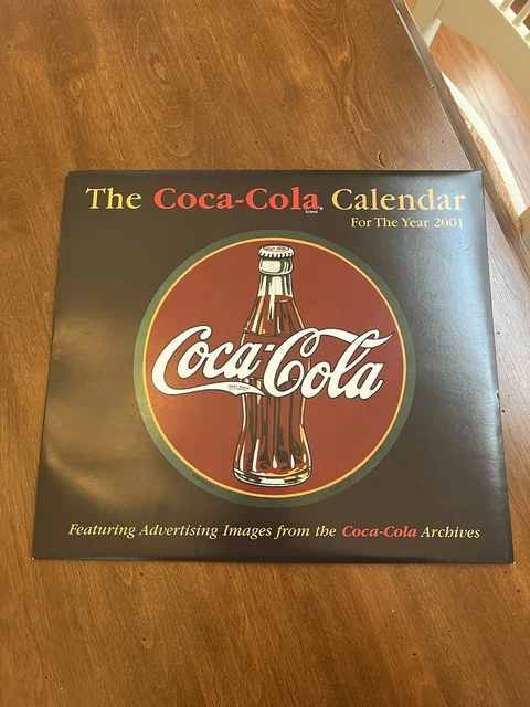 2001 Coca Cola Calendar *New*