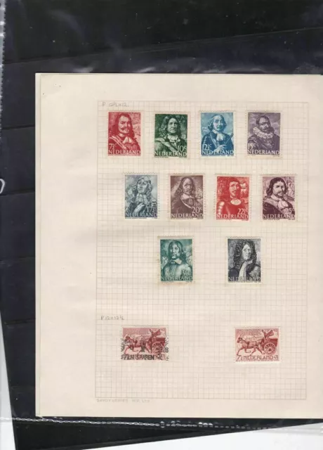 netherlands stamps page ref 18016