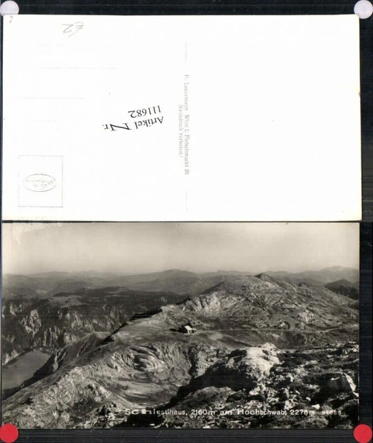 111682,Schiestlhaus Hochschwab Aflenz