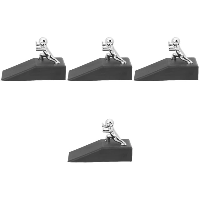 4 PACK KUNGFUJUNGE Blockiert Die Tür Bodenführung Für Scheunentore