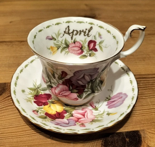 royal albert flower of the month series april