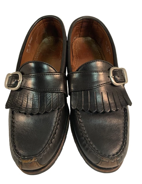 ALLEN EDMONDS WATERBURY Loafers Brown Leather Monk Strap  display picture 1