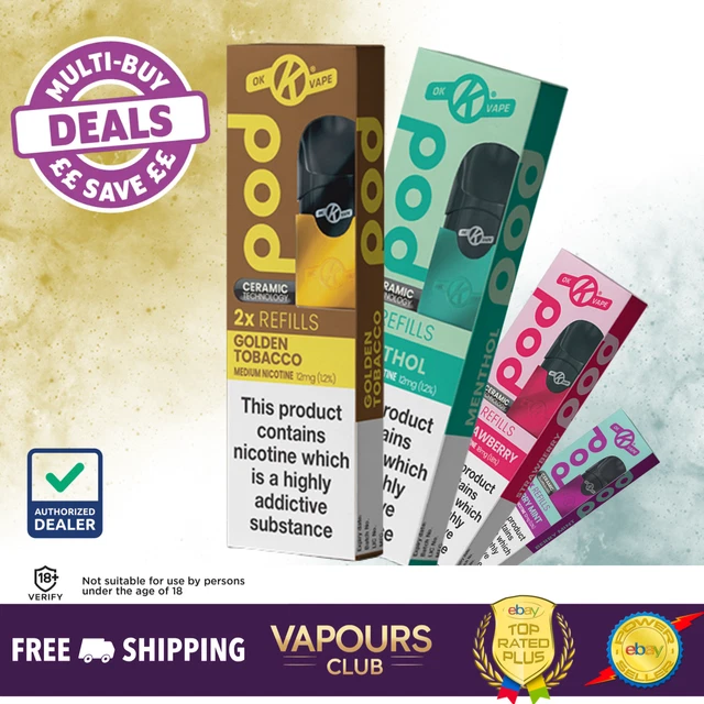 Ok Vape Refills FOR SALE! - PicClick UK