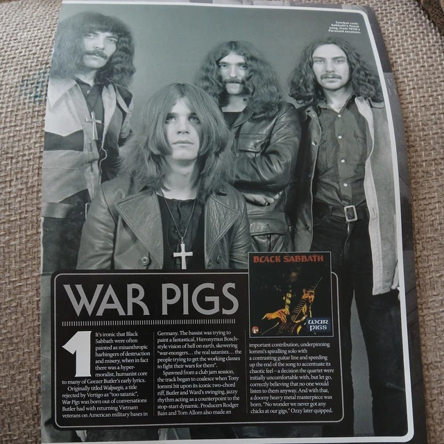 ozzy osbourne black sabbath war pigs