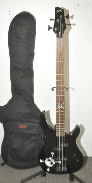 Squier shop skull bass