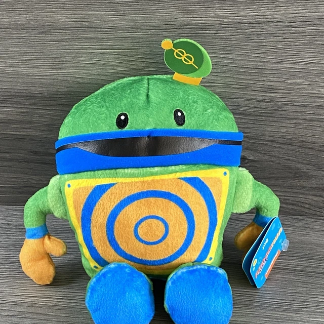 Nickelodeon BOT 9" Beans Plush TEAM UMIZOOMI with Belly Screen NEW WITH TAGS