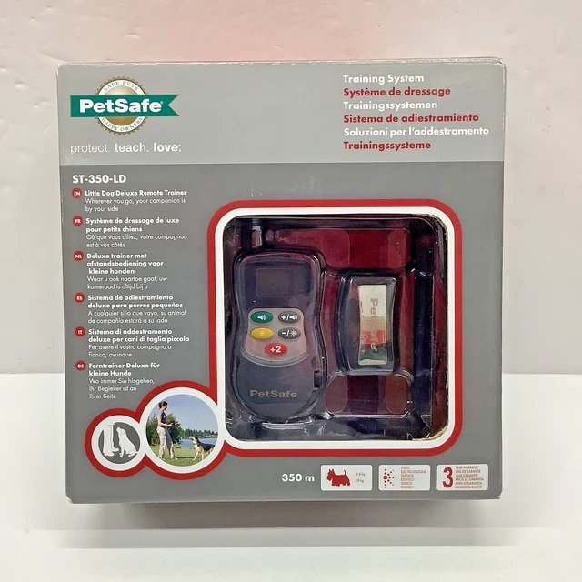 Entrenador remoto de lujo Petsafe -ST-350-LD Little Dog, 350 m, 3,6 kg a 18 kg, negro