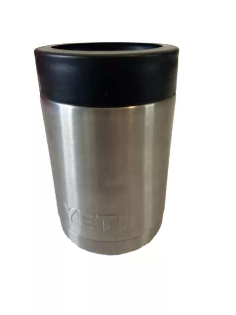 YETI Rambler Colster Can and Bottle Holder Silver One Size koozie stainless