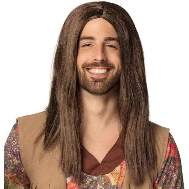 Boland Hippie John Wig Adult Hippy Fancy Dress