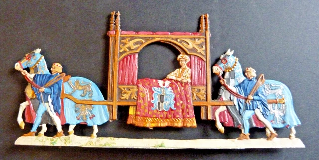 PLATS D'ÉTAIN ZINNFIGUREN Flat Tin Johannes Frauendorf Dragons 127698619587