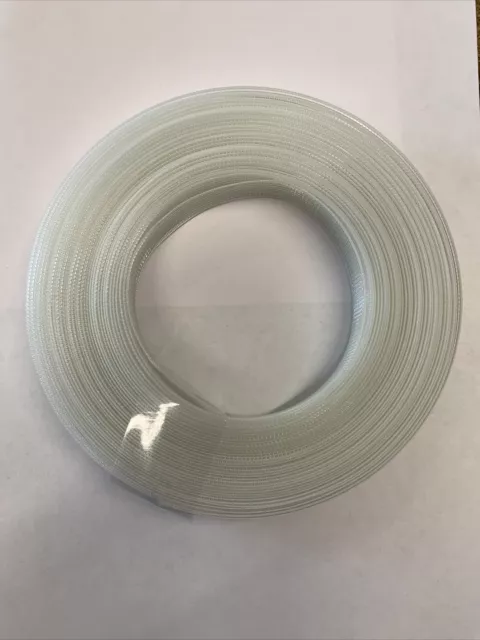 Deshuesado poliéster 12mm transparente x 10m