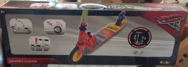 Smoby Disney Cars3 - Scooter Foldable