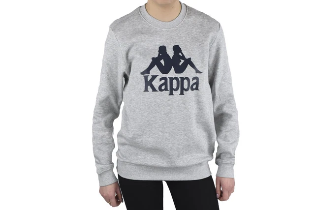 Kappa Sertum Junior Sweatshirt 703797J-15-4101M, per un ragazzo, felpe, Grigio