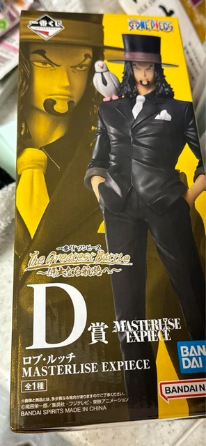 Figurine One Piece - Rob Lucci - The Greatest Battle Lot D - Ichiban Kuji Bandai - Neuf 2025