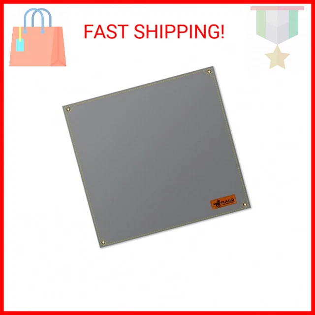 FLASLD Silicone Coated Welding Blanket 4x6 ft Welding Curtain Welding Shield Mat