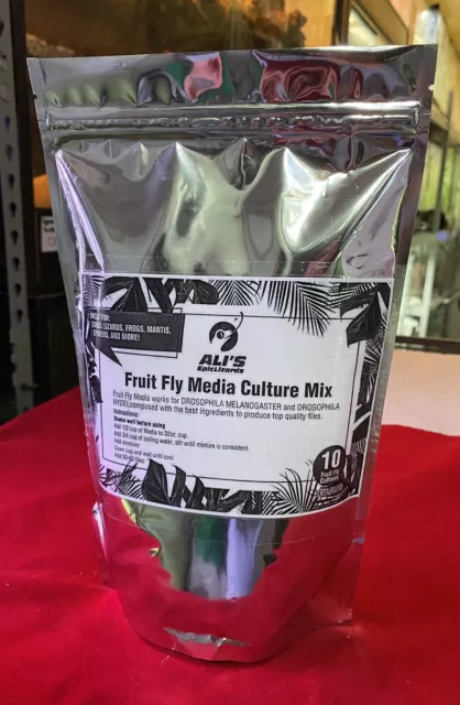 Fruit Fly Media Culture Mix   1.5Lb (24oz)   Makes 10 cultures