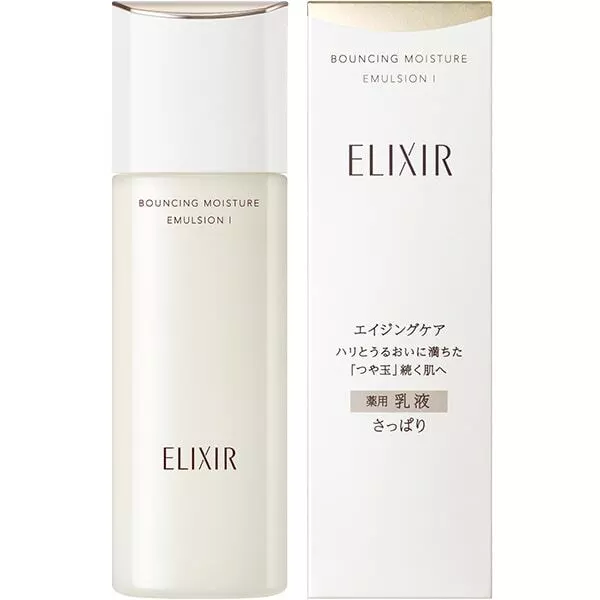 Elixir Lift Moist Emulsion SP 130mL Aging Care Medicated Emulsion Shiseido Japan