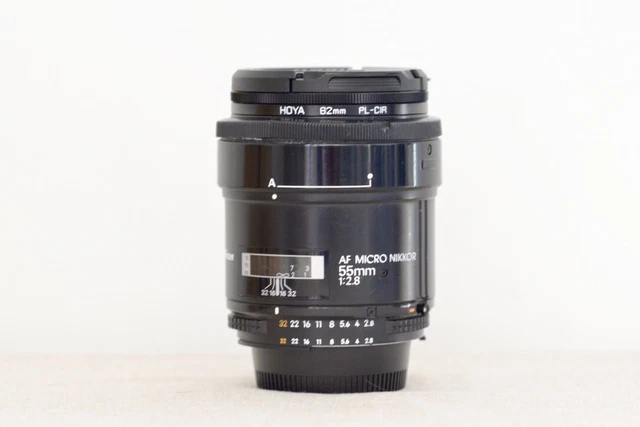 Objectif macro Nikon : Nikkor 55mm f2,8 AF Micro