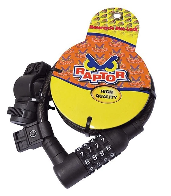 Raptor Cavo a spirale Ø 12 x 1200 Universale Moto scooter