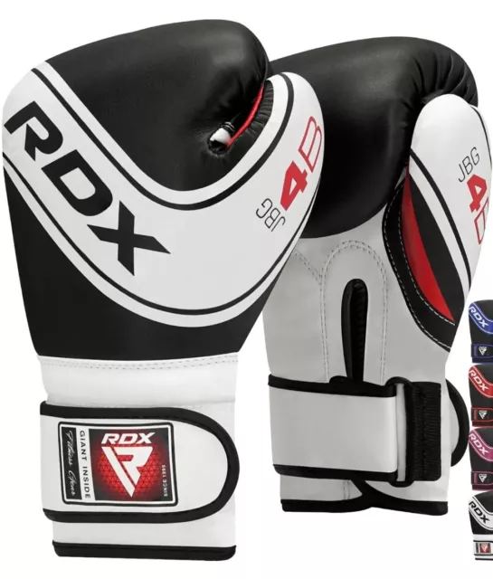Kids Boxing Gloves by RDX Sparring Gloves Junior Boxing Glove Leather MMA Gloves