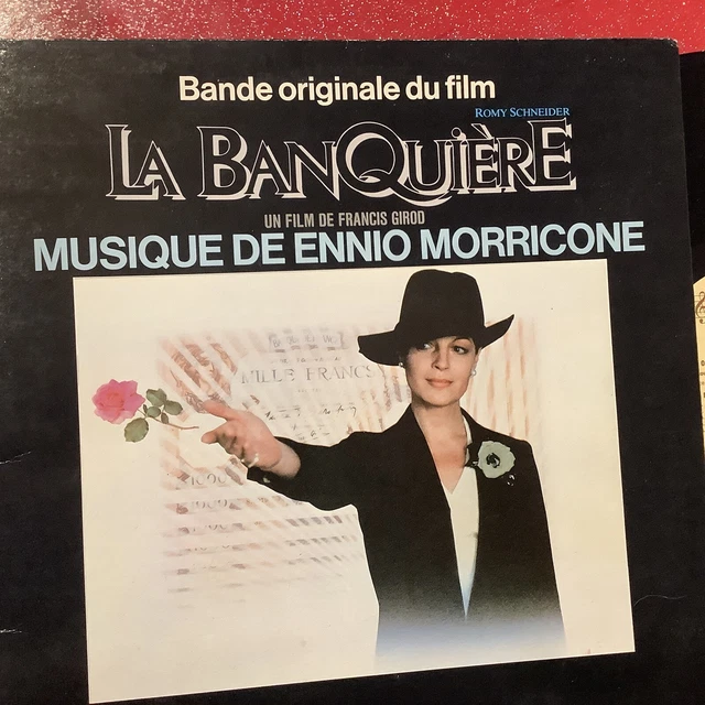 33T  lp.  BO. films  «  la Banquière «  ennio morricone