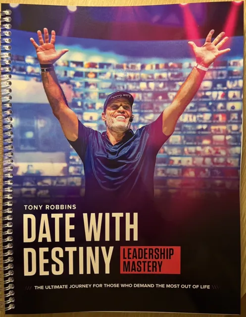 Anthony Tony Robbins - Leadership Date With Destiny manual workbook
