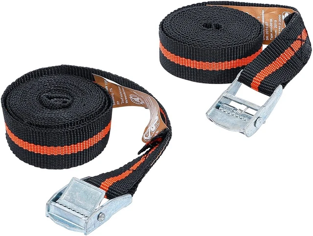 Set nastri fai da te BGS con chiusura rapida, 2,5 m x 25 mm, 2 pezzi