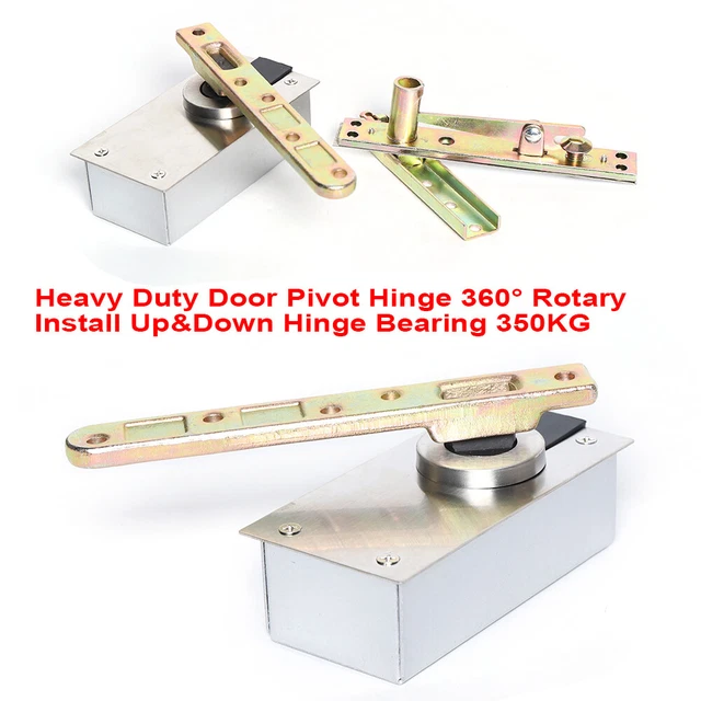 HEAVY DUTY DOOR Pivot Hinge 360° Rotary Install Up&Down Hinge Bearing