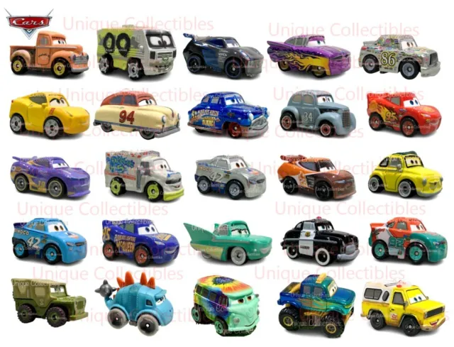 Disney Pixar Cars Mini Racers Loose Lightning McQueen Mater YOU CHOOSE Brand NEW