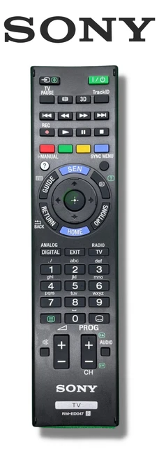 ORIGINALE FERNBEDIENUNG PASSEND für Sony KDL-46HX75G | KDL-46HX853 ...
