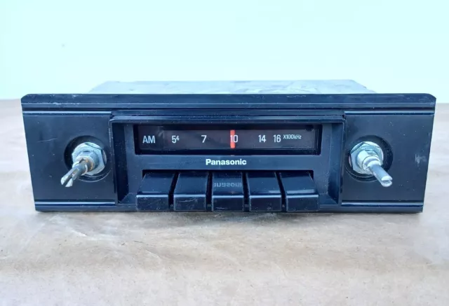 Vintage Panasonic CR-7143EU AM Tuner Car Radio Untested For Parts Or Repair